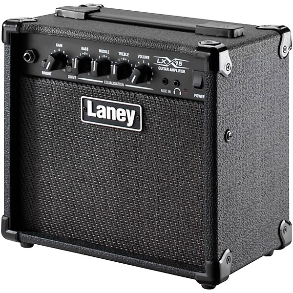 Laney LX15 15W 2x5 Guitar Combo Amp Black