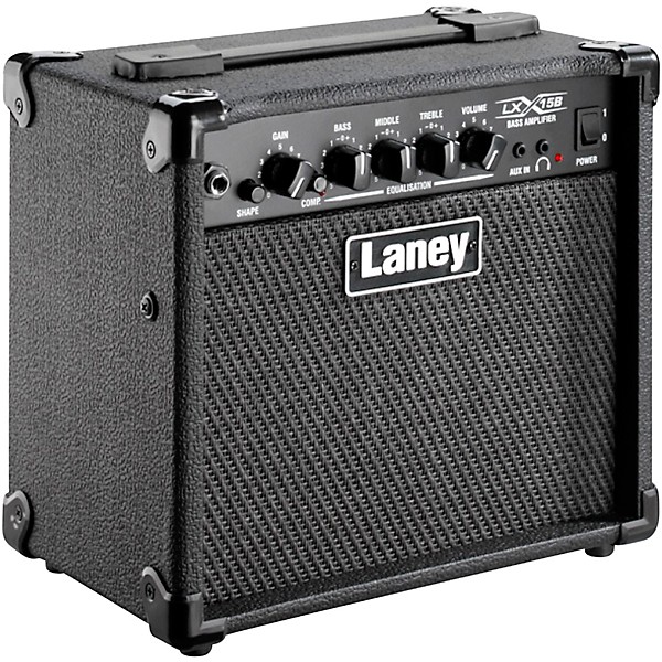 Laney LX15B 15W 2x5 Bass Combo Amp Black