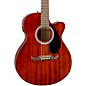 Open Box Fender FA-135CE Concert Acoustic-Electric Guitar Level 2 Mahogany 190839689184 thumbnail