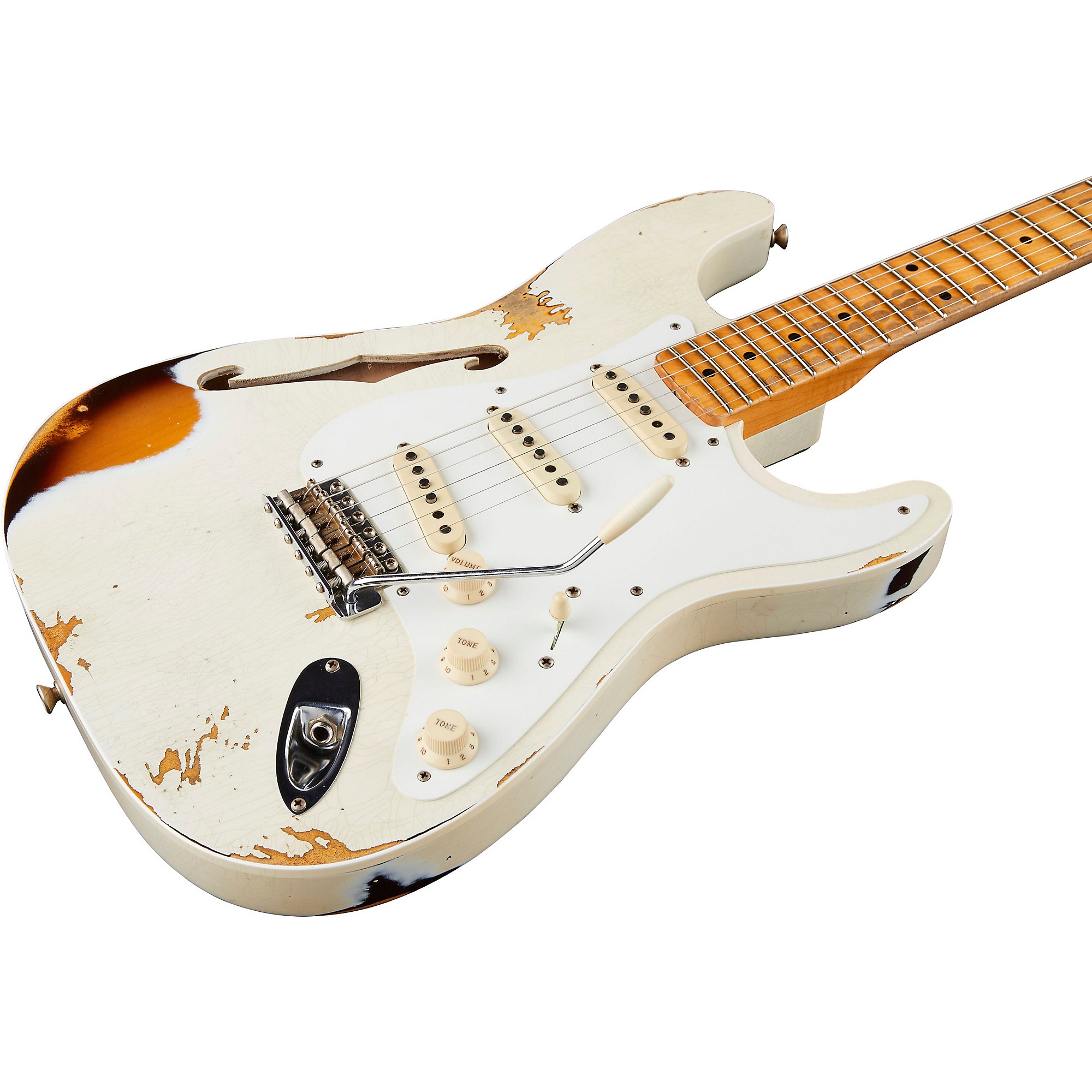 Platinum Fender Custom Shop 1956 Heavy Relic Thinline