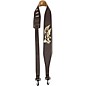 Perri's Garment Leather Banjo Strap With Embossed Eagle Brown 2.5 in. thumbnail