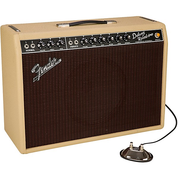 Fender Limited-Edition '65 Deluxe Reverb 22W Tube Guitar Combo Amp Tan