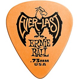 Ernie Ball Everlast Delrin Picks 12 Pack .48 mm 12 Pack Ernie Ball Everlast Delrin Picks 12 Pack .73 mm 12 Pack