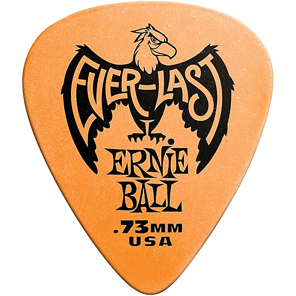 Ernie Ball Everlast Delrin Picks 12 Pack .73 mm 12 Pack