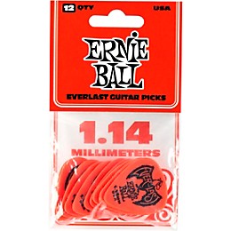 Ernie Ball Everlast Delrin Picks 12 Pack 1.14 mm 12 Pack