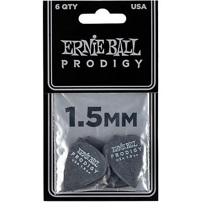 Ernie Ball Prodigy Picks Standard 1.5 Mm 6 Pack for sale