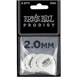 Ernie Ball Prodigy Picks Standard 1.5 mm 6 Pack Ernie Ball Prodigy Picks Standard 2.0 mm 6 Pack