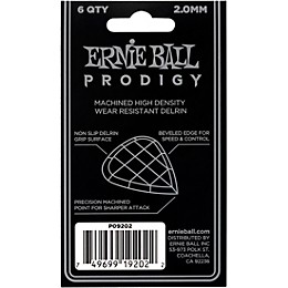 Ernie Ball Prodigy Picks Standard 2.0 mm 6 Pack