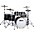 ddrum Dios 5-Piece Shell Pack Cherry Red Sparkle ddrum Dios 5-Piece Shell Pack Black Satin