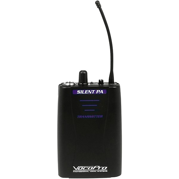 VocoPro SilentPA-PORTABLE 16-Channel UHF Wireless Audio Broadcast System (Bodypack Transmitter & Bodypack Receiver), 900-9...