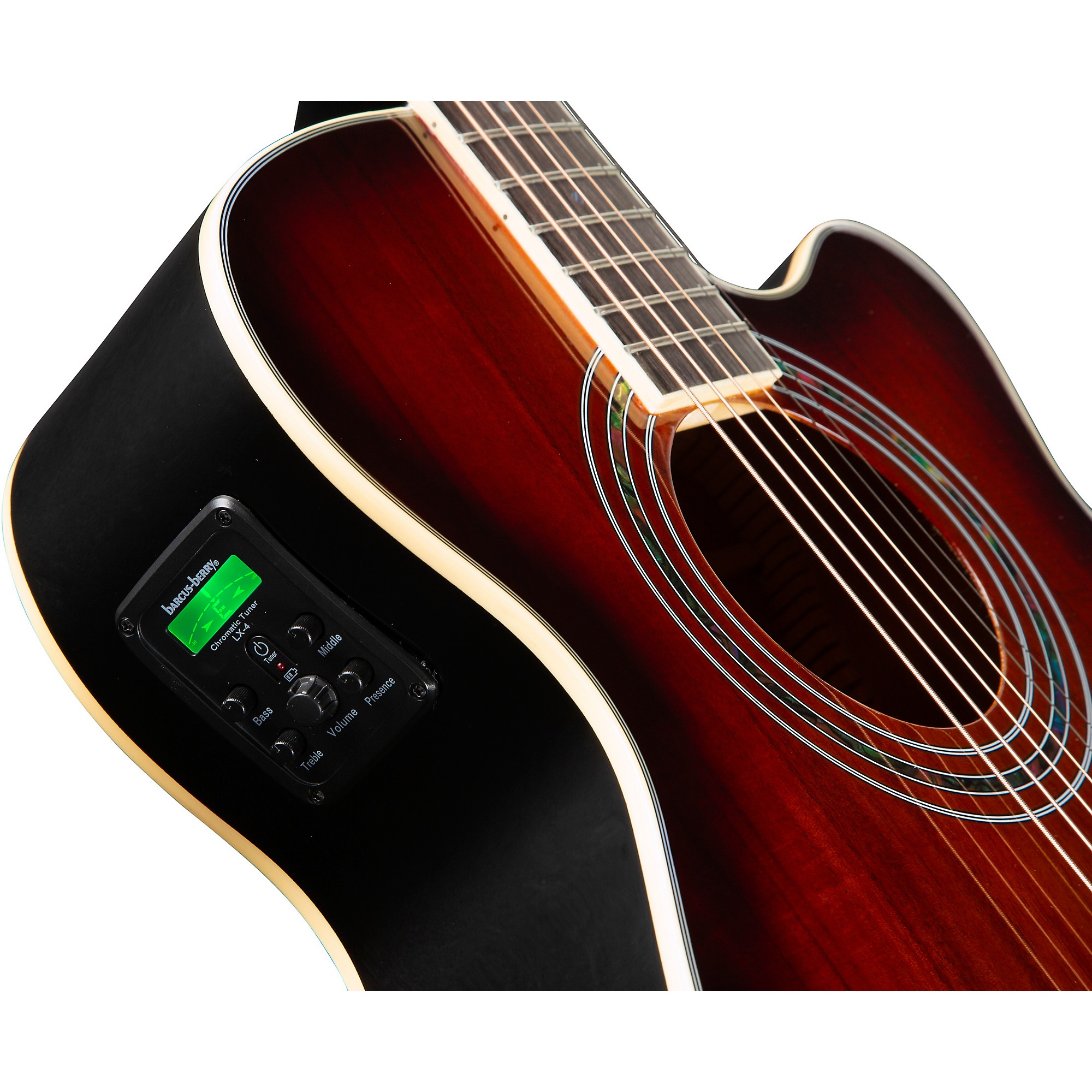 Open Box Washburn EA55G-A Festival Acoustic-Electric Guitar