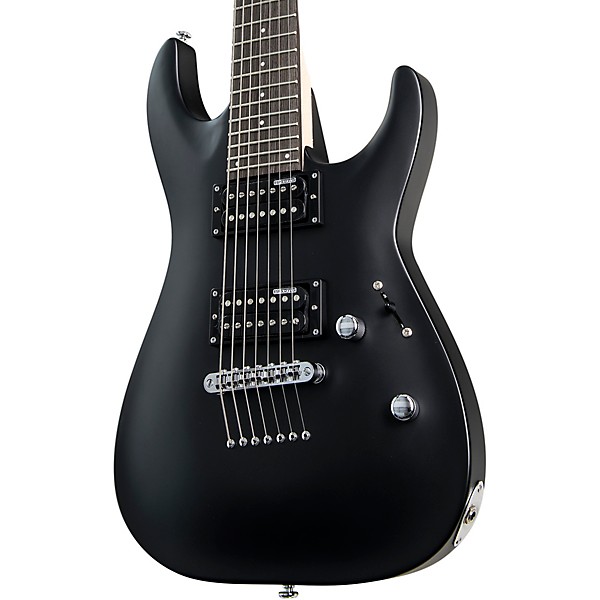ESP LTD MH-17 7-String Electric Guitar Satin Black