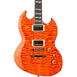 ESP USA Viper Electric Guitar Transparent Amber