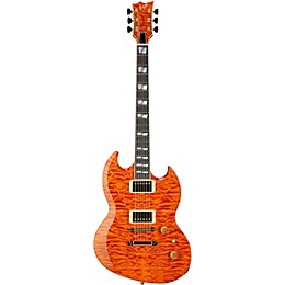ESP USA Viper Electric Guitar Transparent Amber
