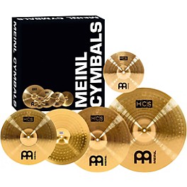 MEINL HCS Complete Cymbal Set with Free 10" Splash