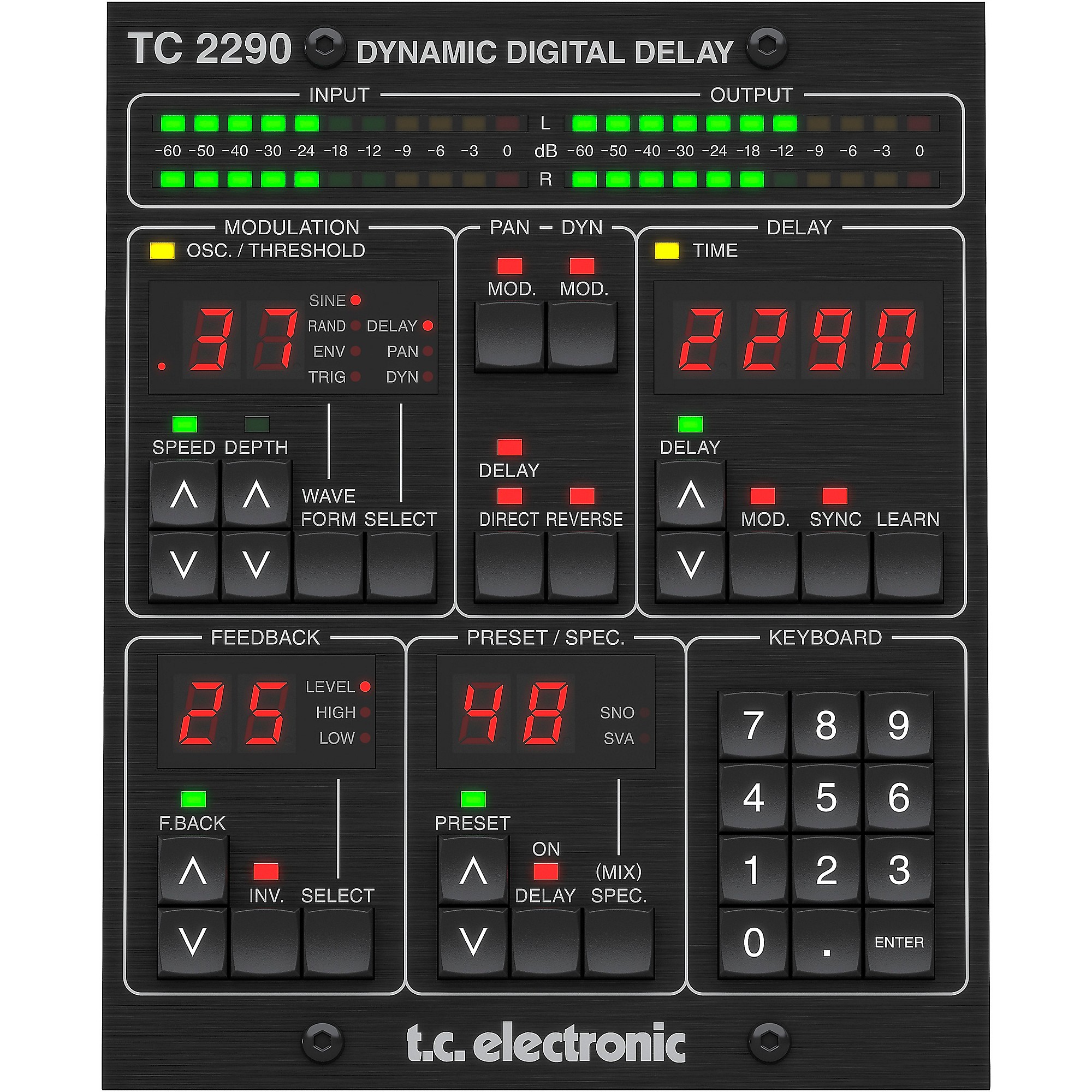TC Electronic TC2290-DT Dynamic Delay Plug-in with Dedicated