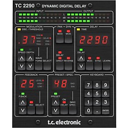 TC Electronic TC2290-DT Dynamic Delay Plug-in with Dedicated Hardware Interface