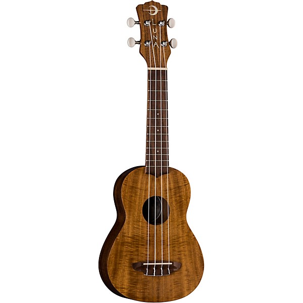 Luna Flamed Acacia Soprano Ukulele Flamed Acacia