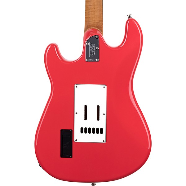 Ernie Ball Music Man Cutlass RS SSS Rosewood Fingerboard Electric Guitar Coral Red