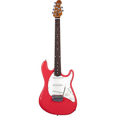Ernie Ball Music Man Cutlass Rs Sss Rosewood Fingerboard Electric Guitar Coral Red for sale