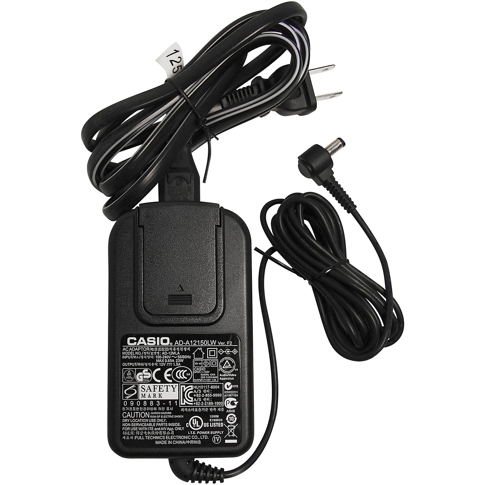 Casio ADA12150 Power Adapter for Select Celviano, WK and CTK Models | Guitar Center