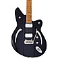 Reverend Airsonic W Maple Fingerboard Electric Guitar Midnight Black thumbnail
