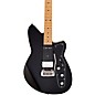 Reverend Double Agent W Maple Fingerboard Electric Guitar Midnight Black thumbnail