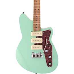 Reverend Jetstream 390 Maple Fingerboard Electric Guitar Oceanside Green