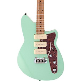 Reverend Jetstream 390 Maple Fingerboard Electric Guitar Oceanside Green