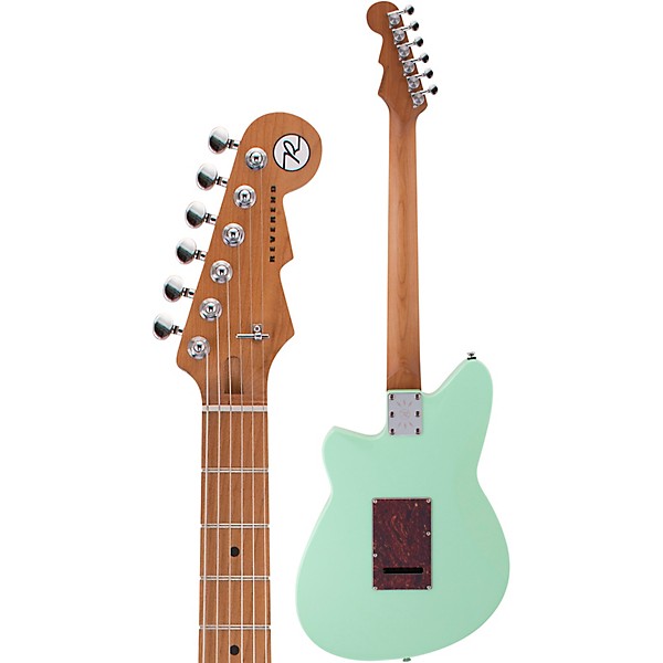Reverend Jetstream 390 Maple Fingerboard Electric Guitar Oceanside Green