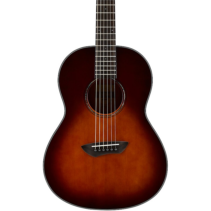 yamaha parlour acoustic guitar