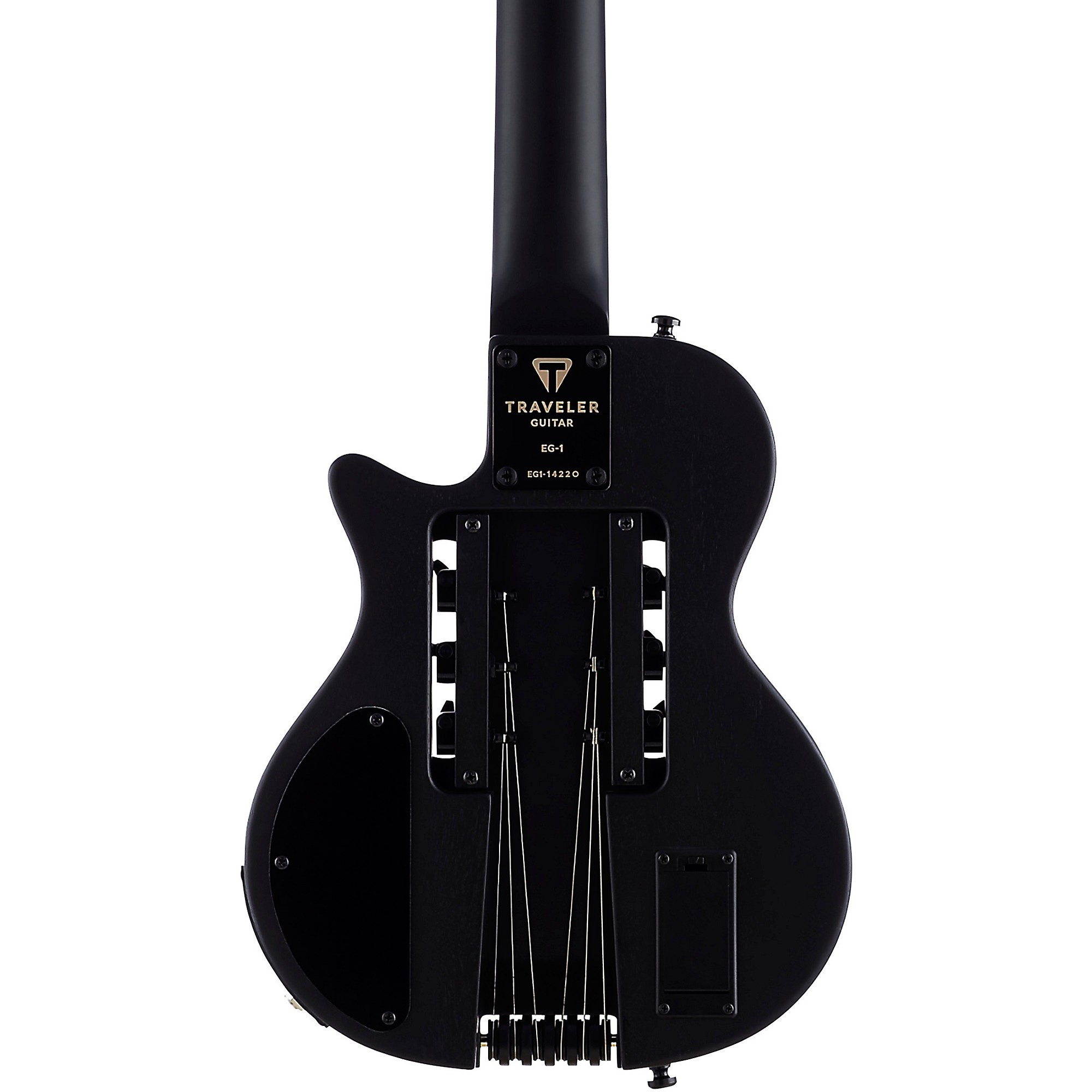 Traveler Guitar EG-1 Blackout Electric Travel Guitar Black