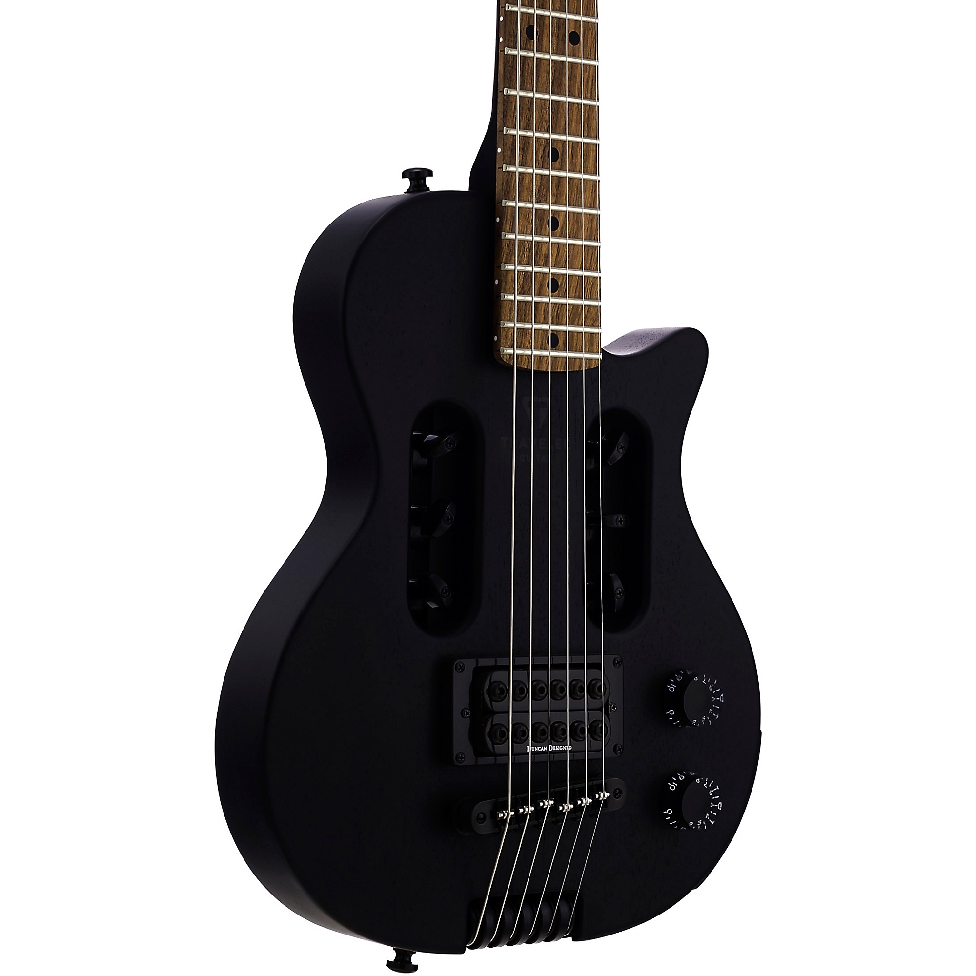 Traveler Guitar EG-1 Blackout Electric Travel Guitar Black Matte