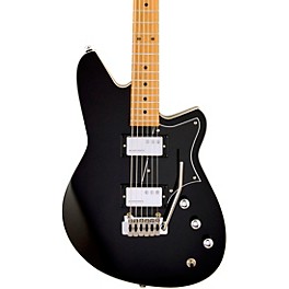 Reverend Descent W Maple Fingerboard Baritone... Reverend Descent W Maple Fingerboard Baritone Electric Guitar Midnight Black