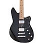 Reverend Descent RA Maple Fingerboard Baritone Electric Guitar Midnight Black thumbnail