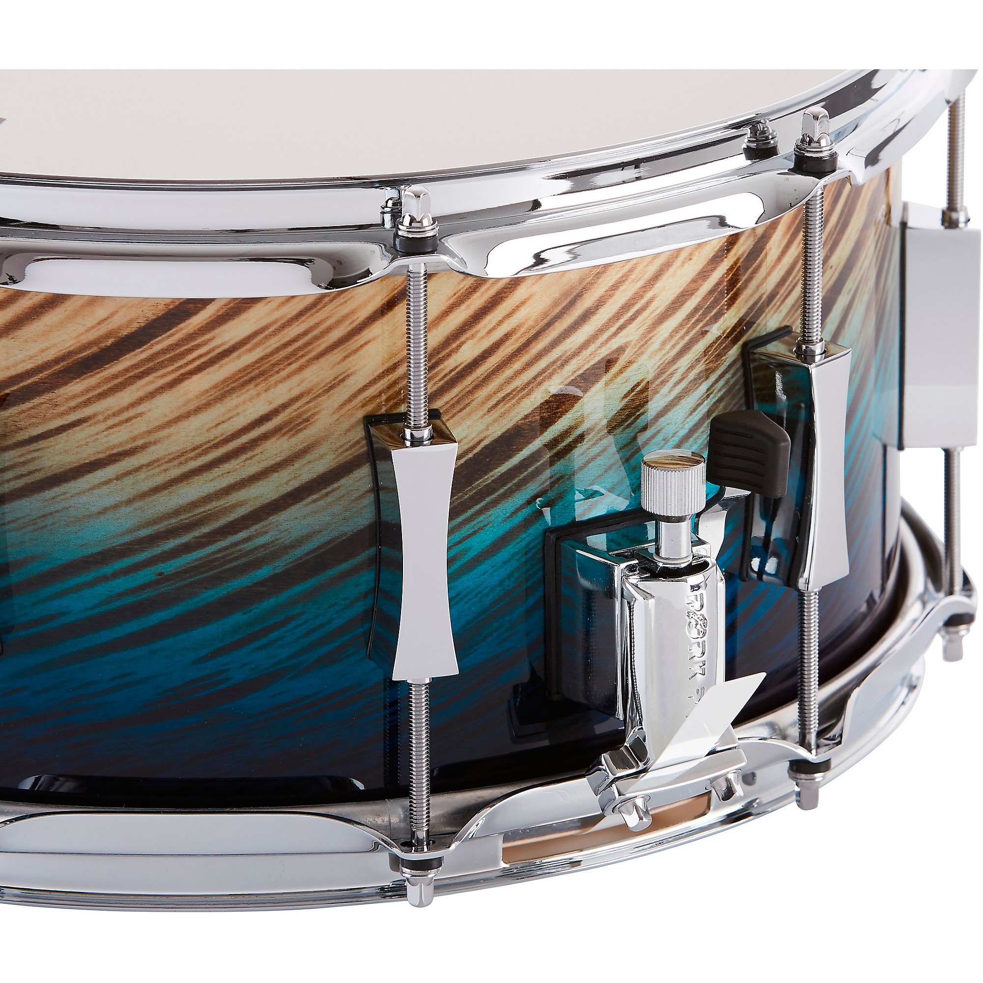 Pork Pie Birch Snare Drum 14 x 7 in. Blue Fade Dip | Guitar Center