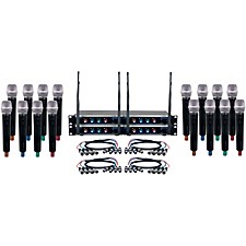 VocoPro DIGITAL-ACAPELLA-8 8-Channel UHF Wireless Handheld
