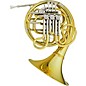 Hans Hoyer 7801 Heritage Kruspe Style Series Double Horn with Mechanical Linkage and Fixed Bell Yellow Brass Fixed Bell thumbnail