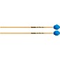 Innovative Percussion She-e Wu Series Rattan Handle Marimba Mallets Medium Hard Concerto Electric Blue Yarn thumbnail