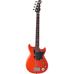 Reverend Mike Watt Wattplower Electric Bass Guitar Satin Rock Orange