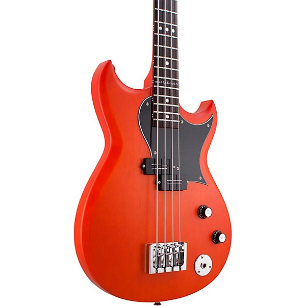 Reverend Mike Watt Wattplower Electric Bass Guitar Satin Rock Orange