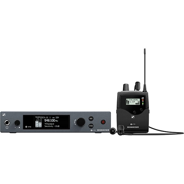Open Box Sennheiser ew IEM G4 Wireless Stereo In-Ear Monitoring Set Level 1 Band A1