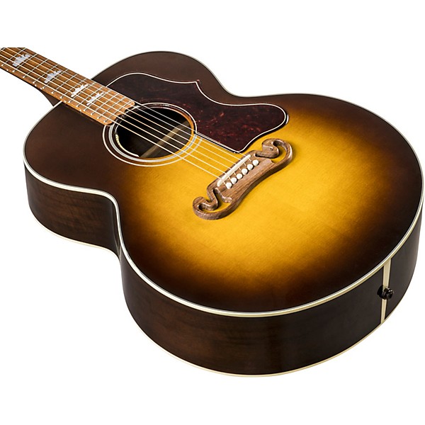Gibson 2018 SJ-200 Studio Acoustic-Electric Guitar Walnut Burst