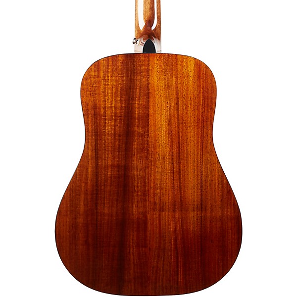 Open Box D'Angelico Premier Niagara Koa Mini Dreadnought Acoustic Guitar Level 2 Natural 190839700872