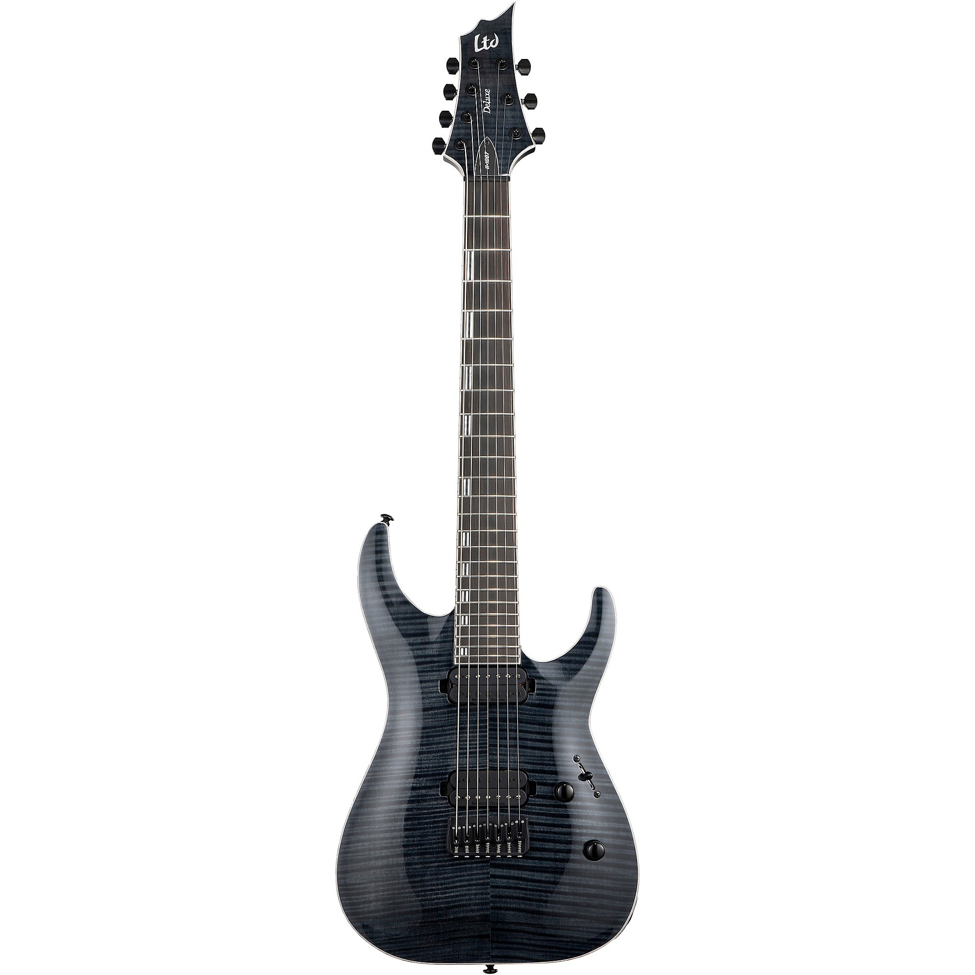 その他 dehehe ESP LTD H-1007 Electric Guitar See-Thru Black | Guitar Center