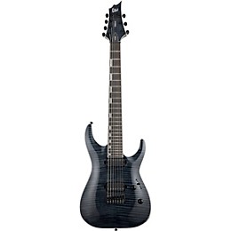 Open Box ESP LTD H-1007 Electric Guitar Level 2 See-Thru Black 194744318511