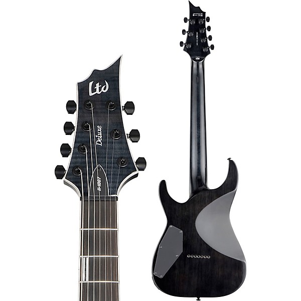 Open Box ESP LTD H-1007 Electric Guitar Level 2 See-Thru Black 194744318511
