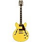 Open Box D'Angelico Deluxe Series Limited-Edition DC Hollowbody Ebony Fingerboard Electric Guitar Level 2 Electric Yellow ...