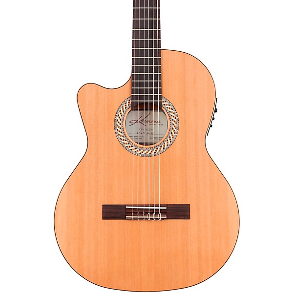 Kremona Sofia S63CW Left-Handed Classical Acoustic-Electric Guitar Natural