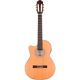 Kremona Sofia S63CW Left-Handed Classical Acoustic-Electric Guitar Natural